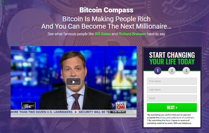 Bitcoin Compass Screenshot